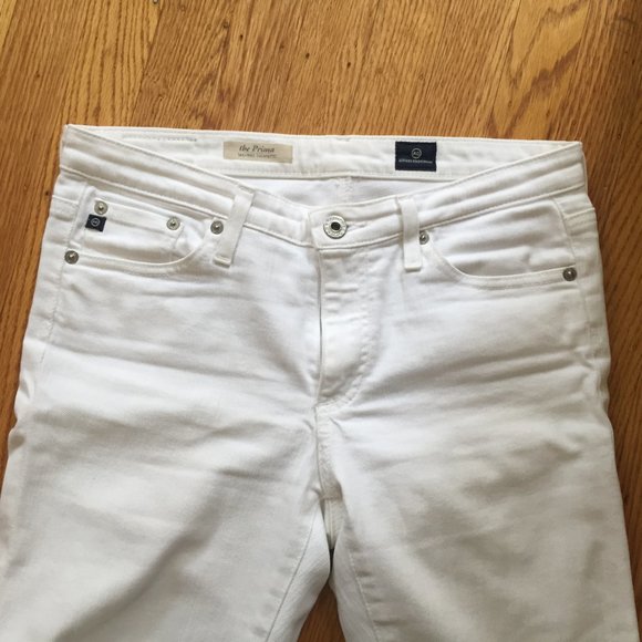 Adriano Goldschmied White Jeans the Prima - Picture 8 of 12